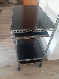 Scaffale in alluminio