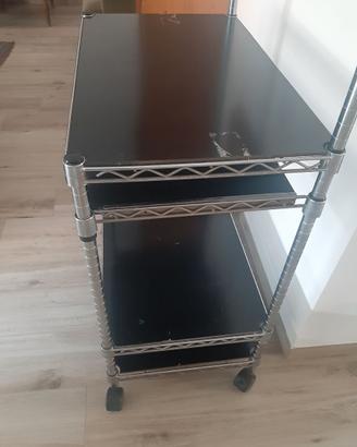 Scaffale in alluminio