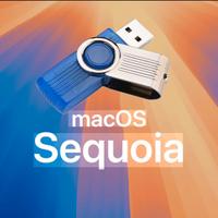 macOs 15 Sequoia su Usb 32GB Available