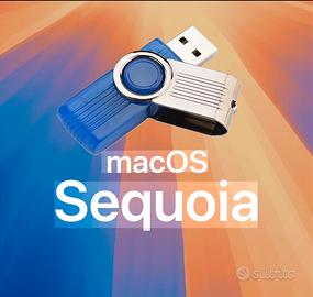 macOs 15 Sequoia su Usb 32GB Available