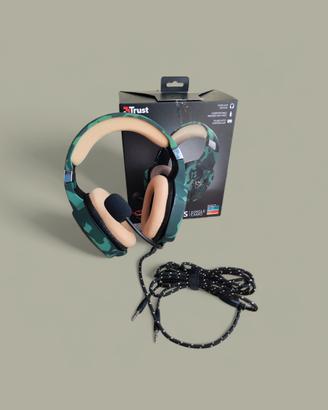 Cuffie gaming Trust GXT Carus Jungle Camo