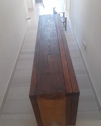 panca in legno 