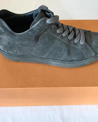Nuove scarpe sneakers scamosciate Tod's