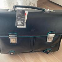 Borsa da lavoro in pelle mai usata