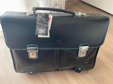 Borsa da lavoro in pelle mai usata