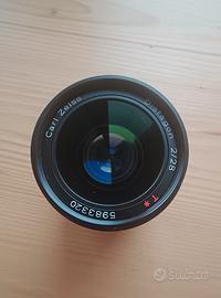 Obiettivo Contax Zeiss 28mm f2 hollywood