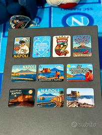 10 Pz Magneti Napoli Golfo Vesuvio Pulcinella Mare