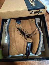 scarponcini invernali in pelle, Wrangler