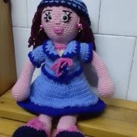 Bambola  fatta ad amigurumi