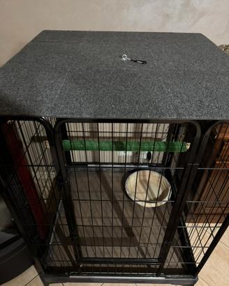 Gabbia per grandi pappagalli