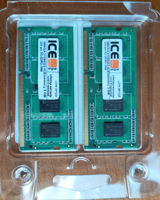 So-dimm DDR3 1066 4 GB memoria notebook