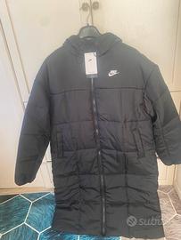 Nike piumino lungo therma -fit nero L nuovo