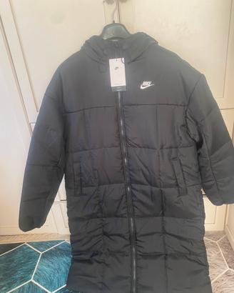 Nike piumino lungo therma -fit nero L nuovo