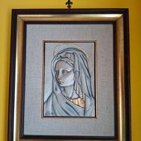 Camilletti quadro argento vintage