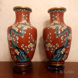 Vasi ceramica (smalto decorato)