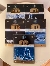 5 dvd+ 1 della grande storia dell’Inter