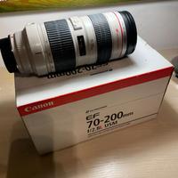 Canon EF 70-200mm f/2.8 L USM Ultrasonic Pari Nuov