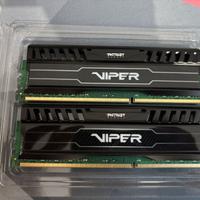 Patriot RAM DDR3 1600 MHz UDIMM 8GB