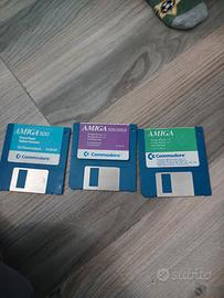 Commodore amiga 500 box e giochi