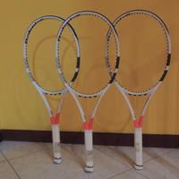 Racchette Babolat Pure Strike 100 con borsone X 12
