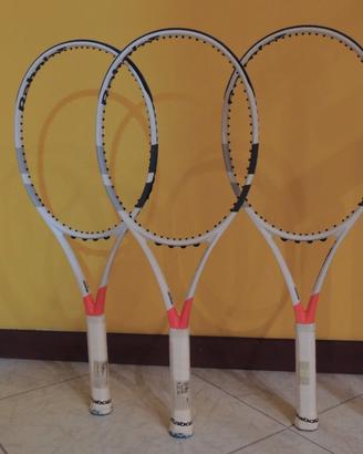 Racchette Babolat Pure Strike 100 con borsone X 12
