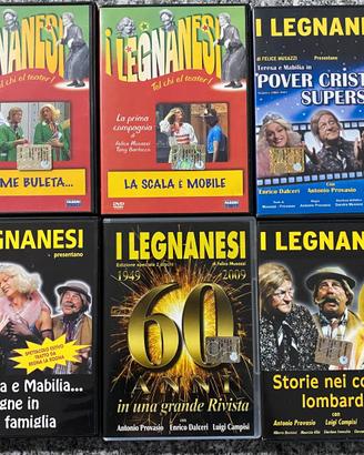 6 DVD i legnanesi
