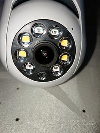 kit Videorosveglianza WiFi 4 Telecamere 360°