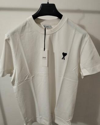T-Shirt Ami uomo bianca taglia S