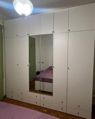Armadio IKEA PLASTA con Specchio-Come Nuovo-Grande