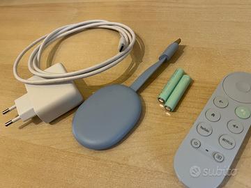Chromecast con Google TV (4k, azzurro cielo)