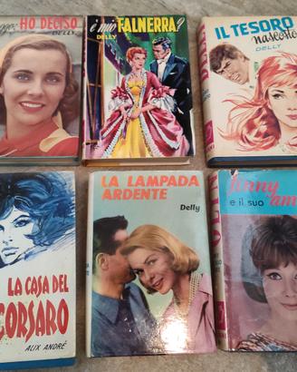 6 libri d'amore Vintage