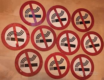 Cartello vietato fumare