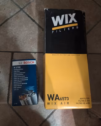 filtro olio e  aria  motore BMW 320d 