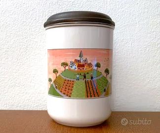 VILLEROY & BOCH - 4 Barattoli NAIF + BOTANICA
