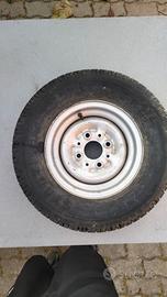 Ruota completa per carrello