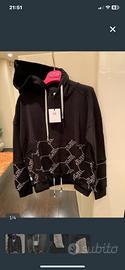Felpa donna con cappuccio brand jijil taglia 38