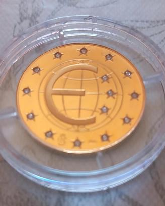 Medaglia "Europa unita 1995" in oro