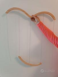 Portafoto a cuore in legno