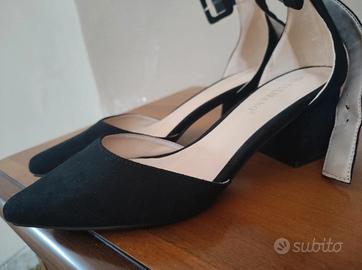 décolleté tacco basso largo