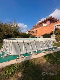 Piscina fuoriterra Intex Prisma Frame Ovale