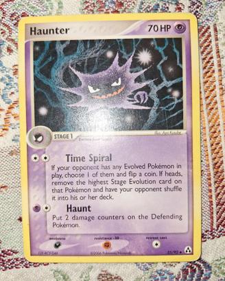 carta pokemon haunter la leggenda di mew