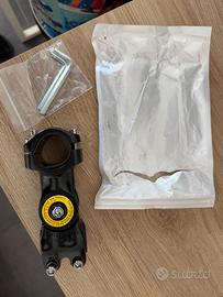 Staffa manubrio moto/bici per action cam Insta ecc