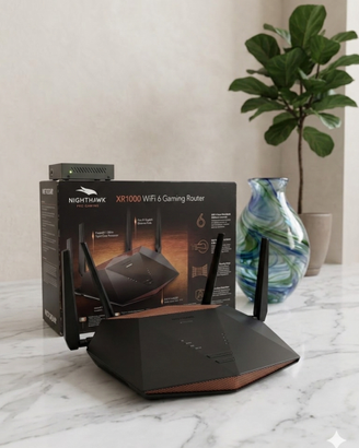 NETGEAR Nighthawk Router WiFi 6 Pro Gaming XR1000
