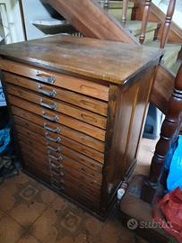 Mobile antica Tipografia.