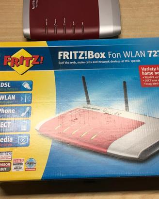 FritzBox 7270 v3 modem router ADSL2/2 + voip dect