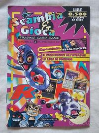 Rivista traiding card pokemon 2001