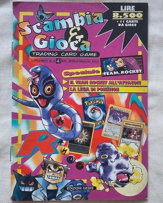 Rivista traiding card pokemon 2001