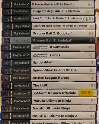 GIOCHI PS2/PLAYSTATION2 (parte2) ORIGINALE
