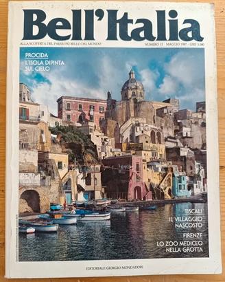 Rivista Bell’Italia n.13 maggio 1987 Procida