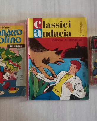 Topolino, Diabolik, Classici Audacia Anni 50/60